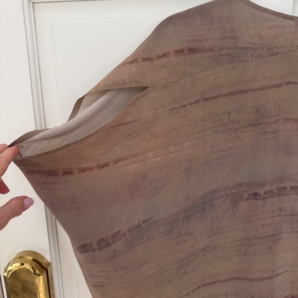 EILEEN FISHER Unique tunic top blouse, Size S - Picture 6 of 8